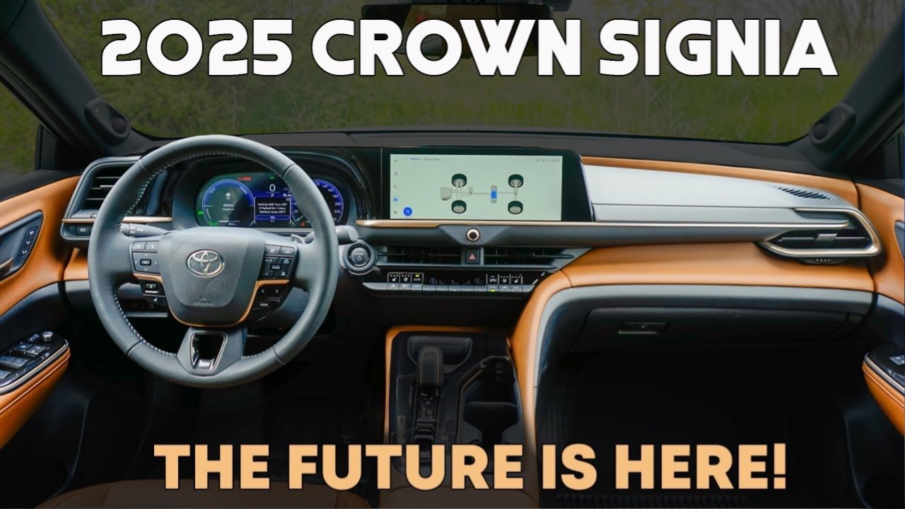 Toyota Crown Signia interior